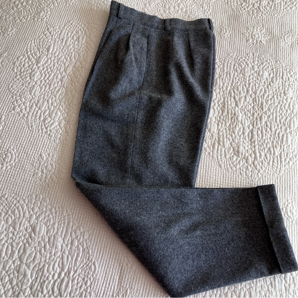 EUC VTG Spitalnick grey wool trousers